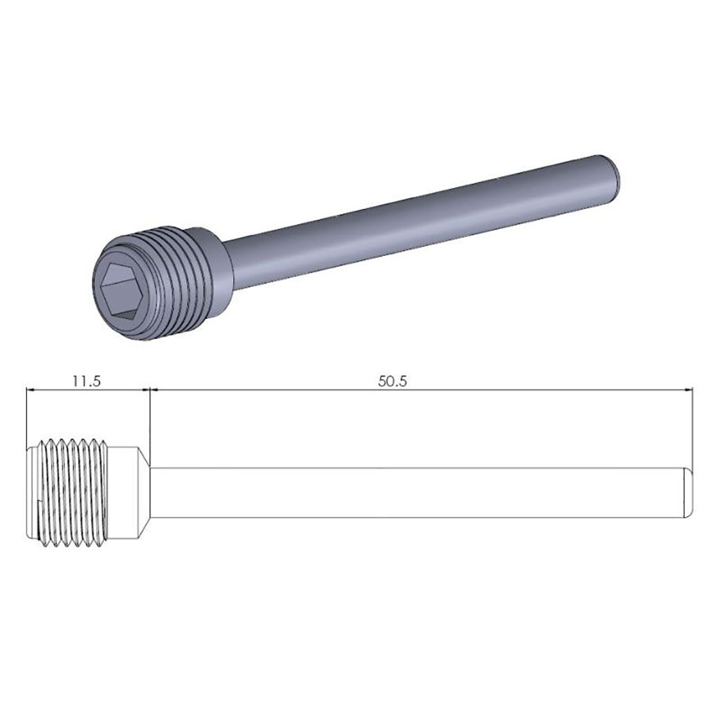 Moto-Master Bremsbelag Gleitstift