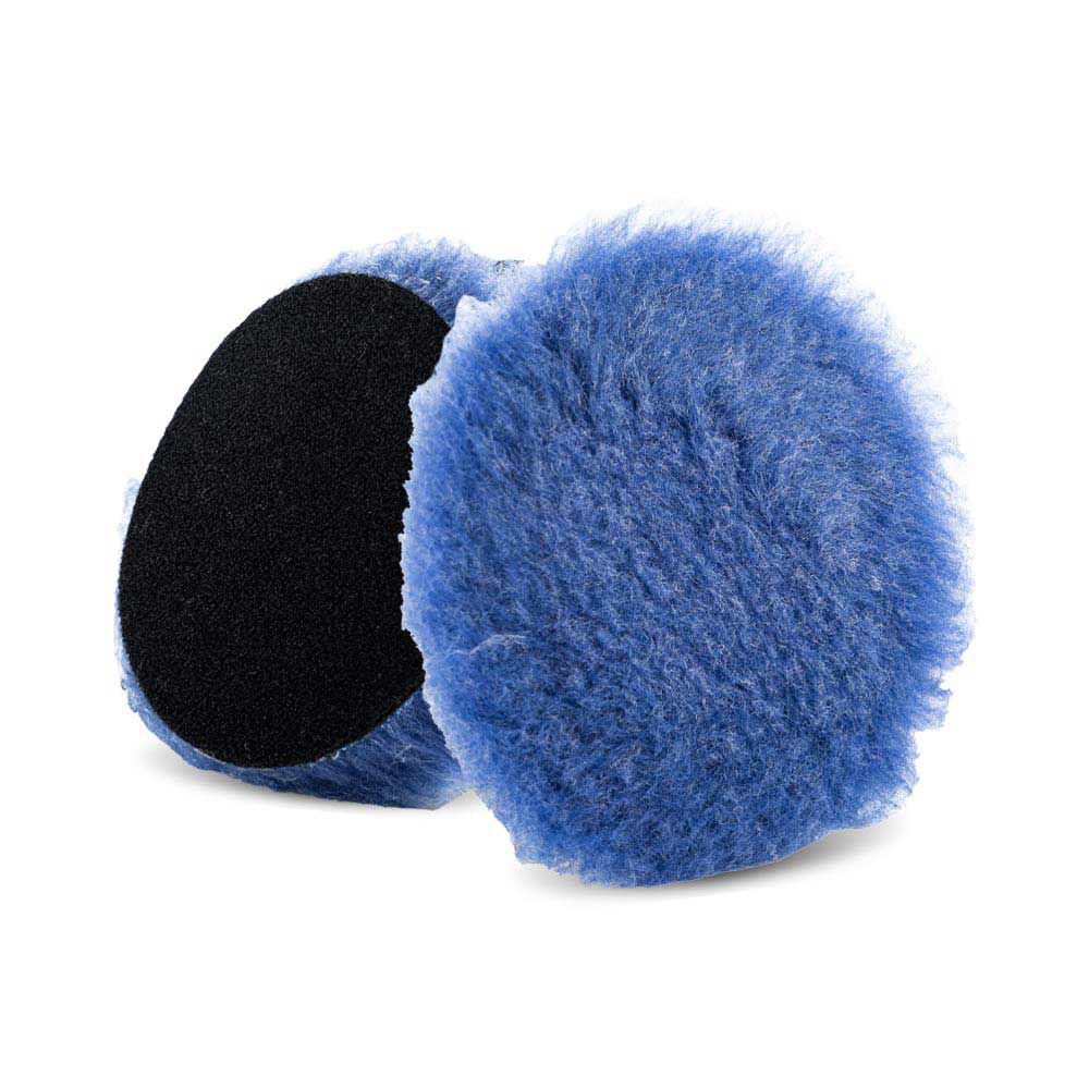 Lake Country Blue Foamed Wool Polijstpad 75mm Hybrid 25mm Ø 85/95mm