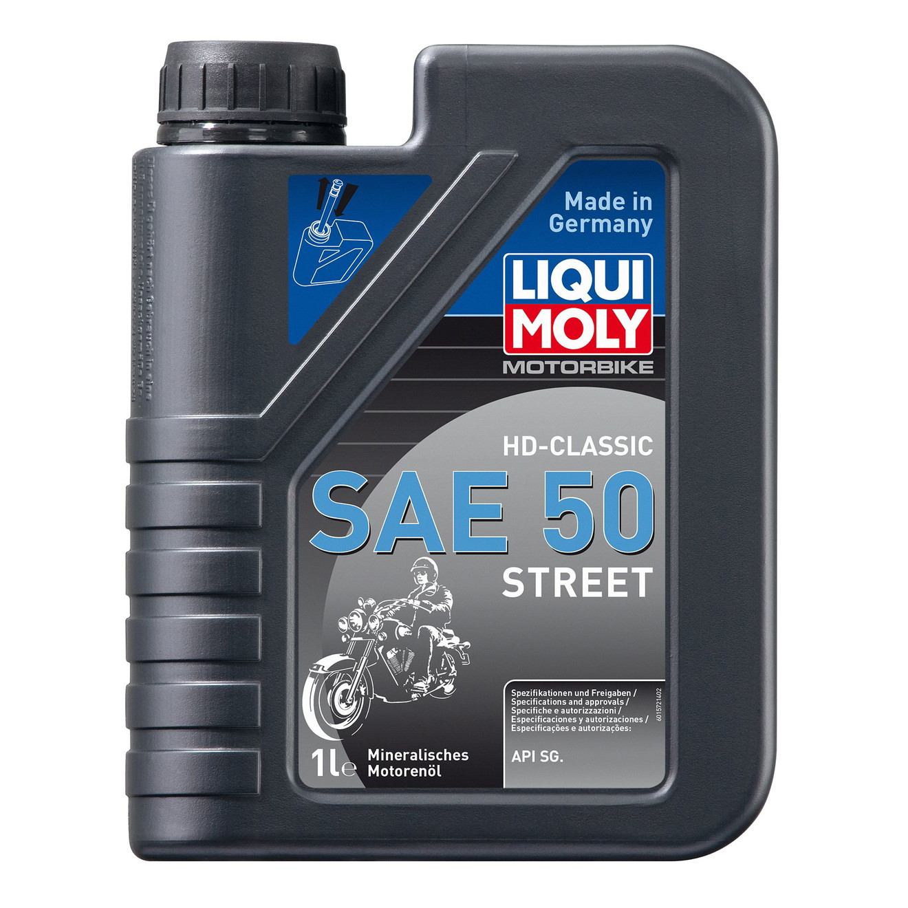 LIQUI MOLY Motoröl Motorbike HD-Classic SAE 50 Street 4l