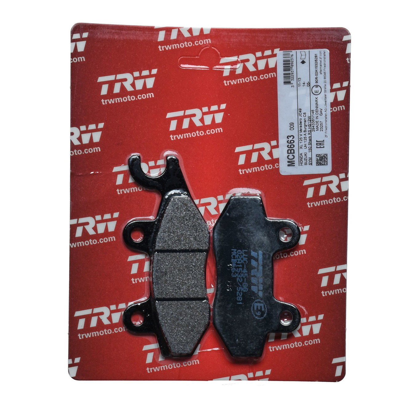 TRW Bremsbelag organisch