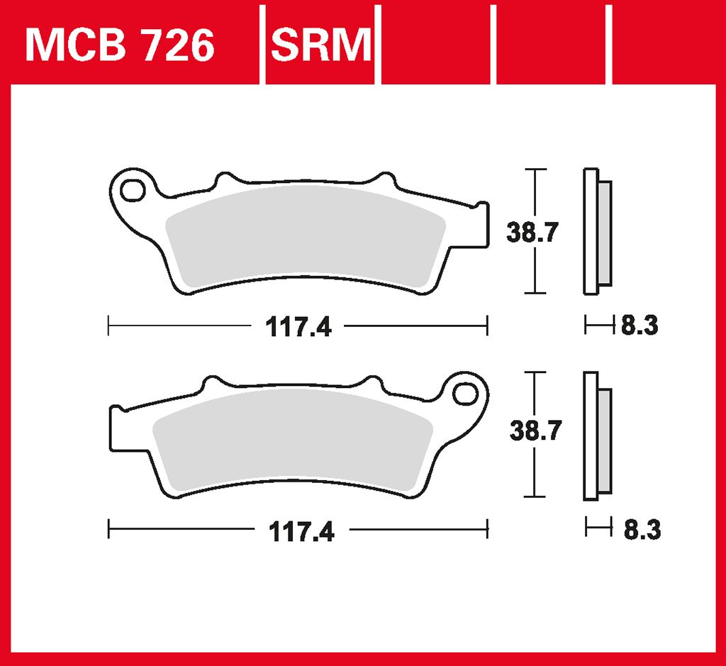 TRW Bremsbelag Sinter
