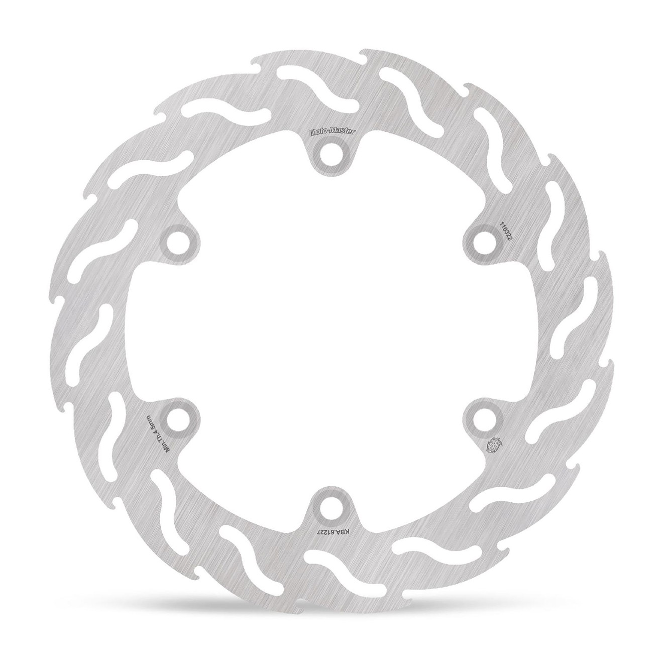 Moto-Master Bremsscheibe Flame hinten starr mit ABE