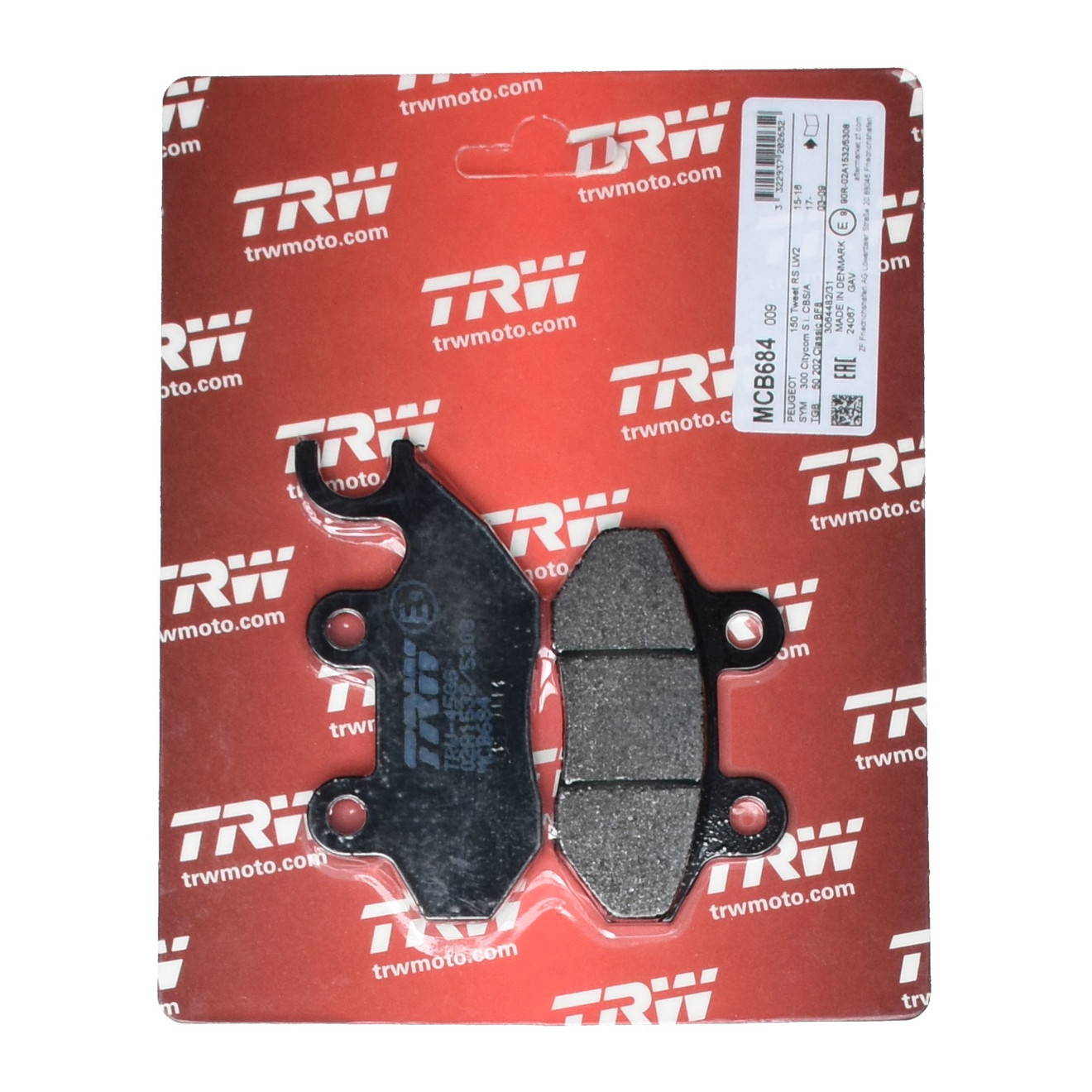 TRW Bremsbelag organisch