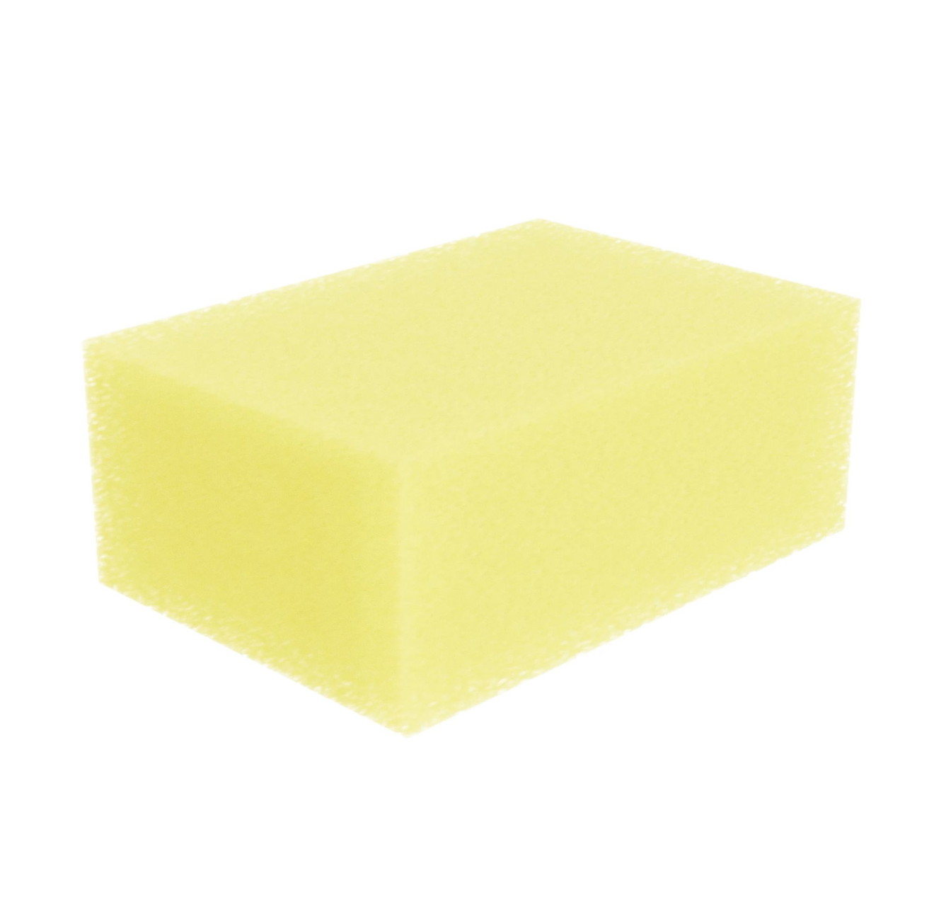 Ledermax LMX Reinigingsspons voor Lederen Onderhoud Groot Geel 100 x 70 x 40mm