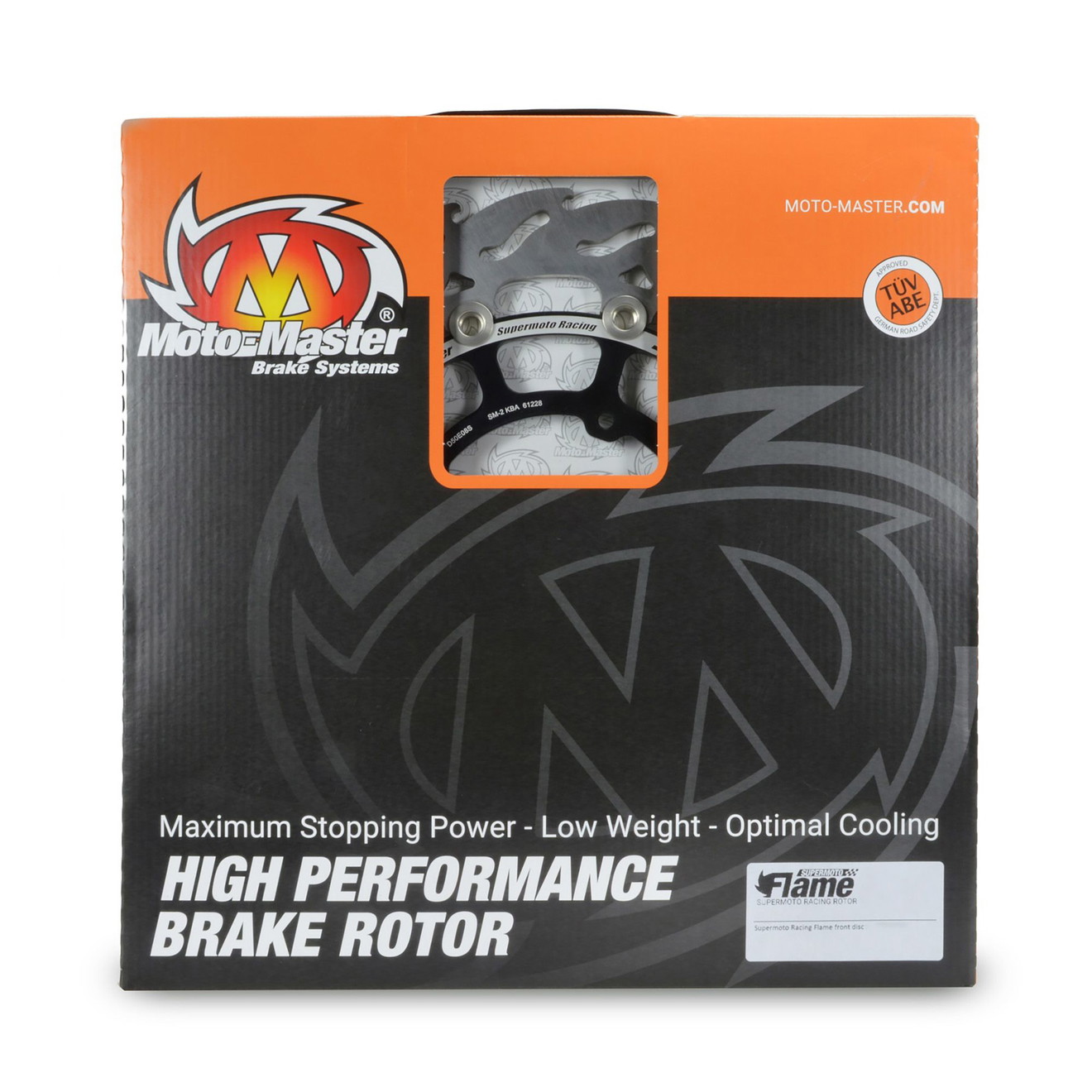 Moto-Master Supermoto Kit 320 Flame Bremsscheibe Bremssattel Bremspumpe