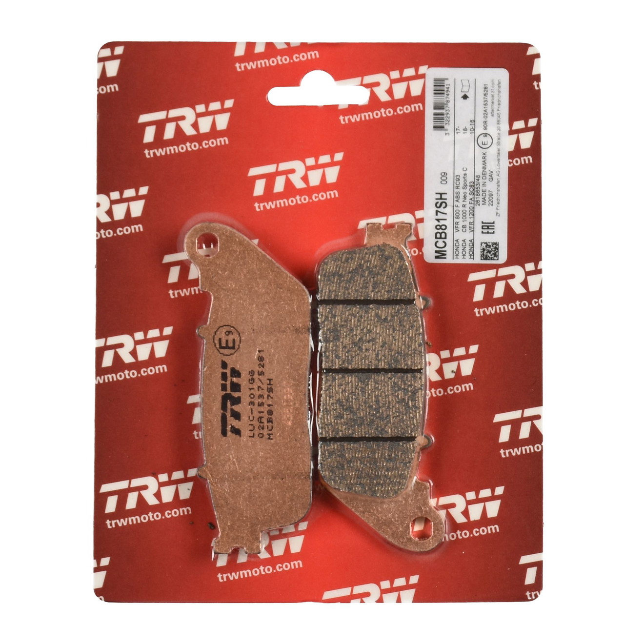 TRW Bremsbelag Sinter Street