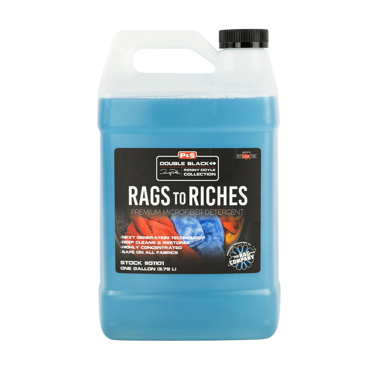 P&S Microvezelwasmiddel R2R Rags to Riches The Rag Company 3780ml