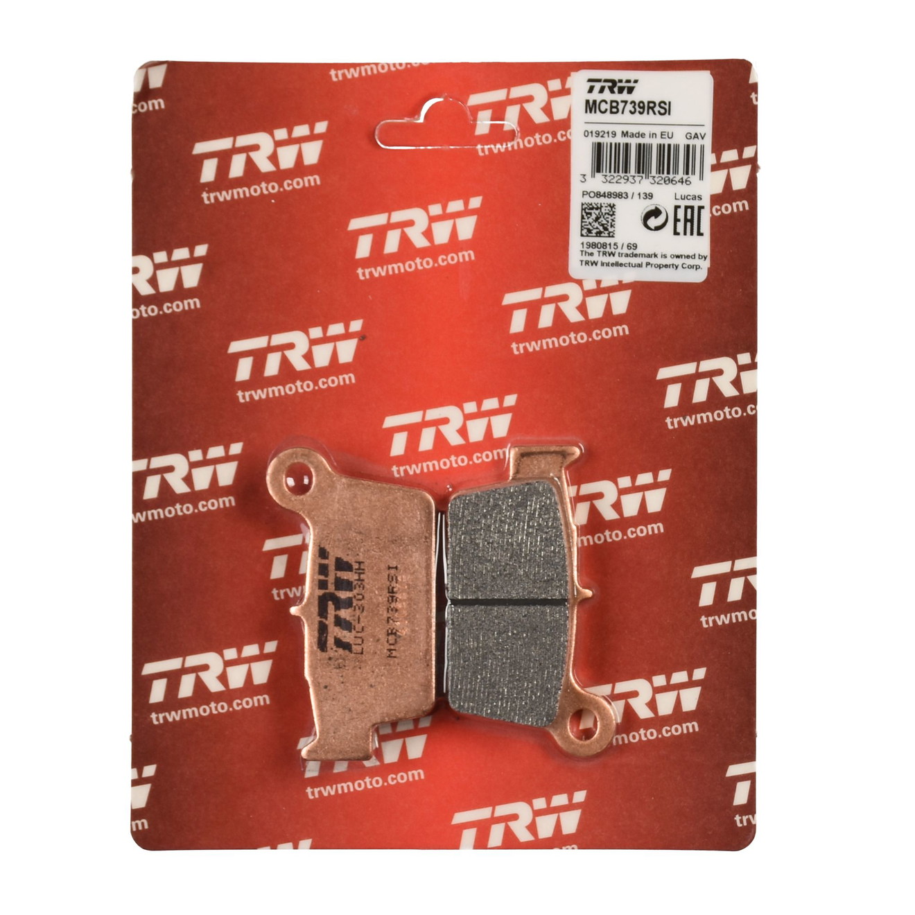 TRW Bremsbelag Sinter Offroad Racing