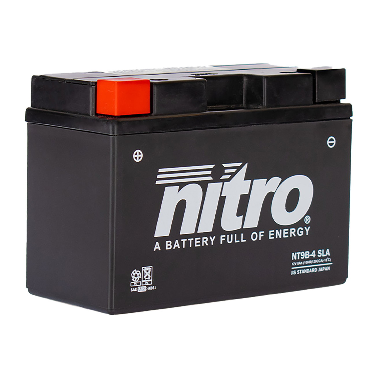 Nitro Batterie 12V 8AH YT9B-4 Gel