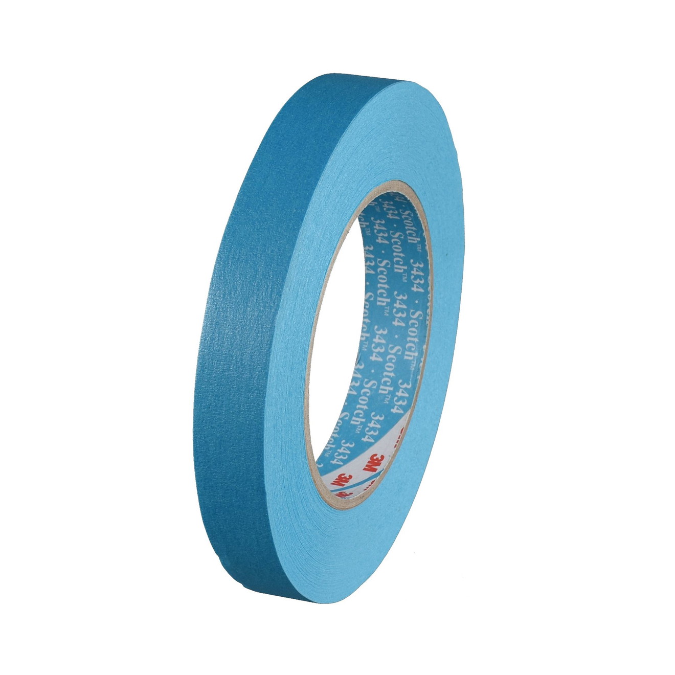 3M Afplaktape Scotch blauw 3434 18mm x 50m