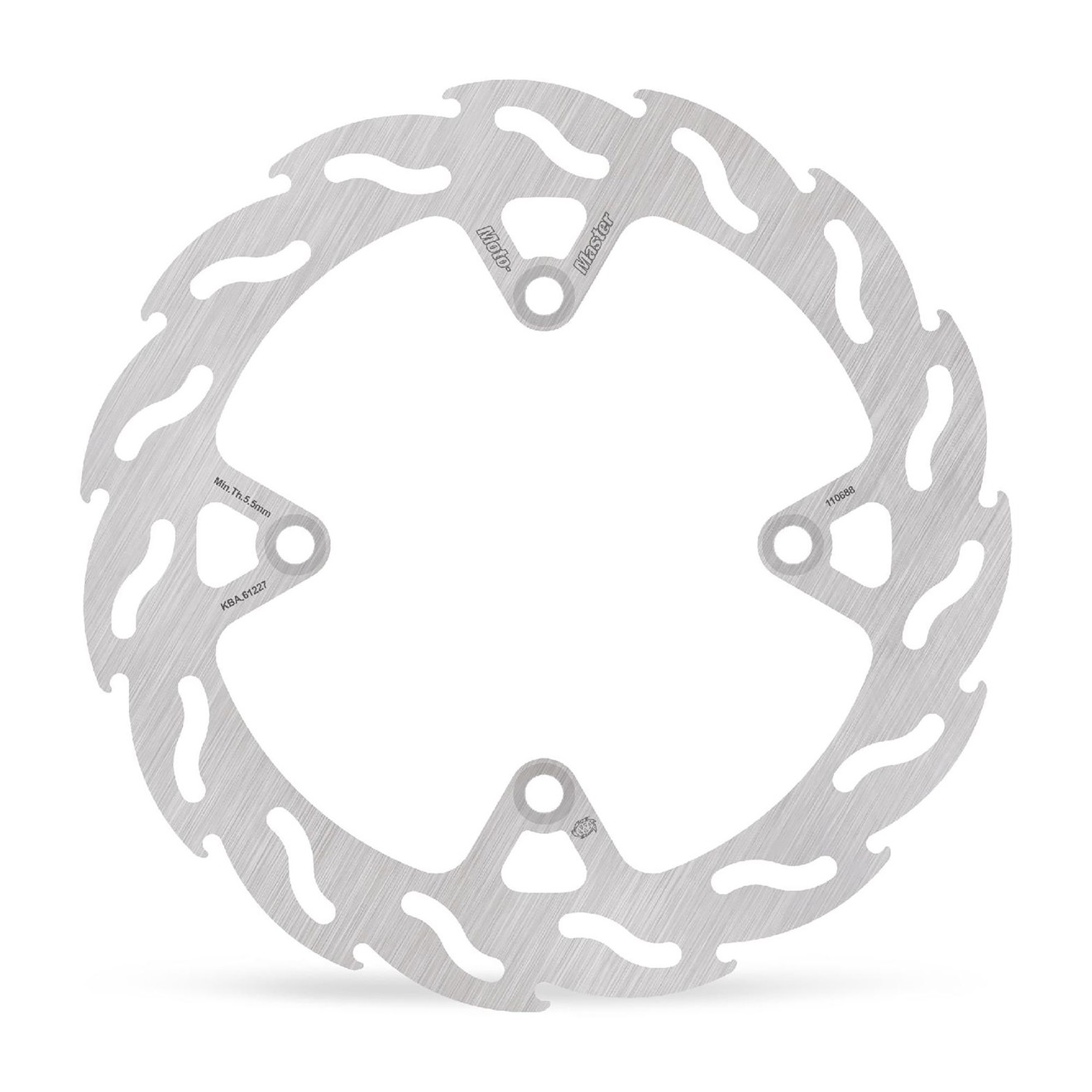 Moto-Master Bremsscheibe Flame hinten starr mit ABE