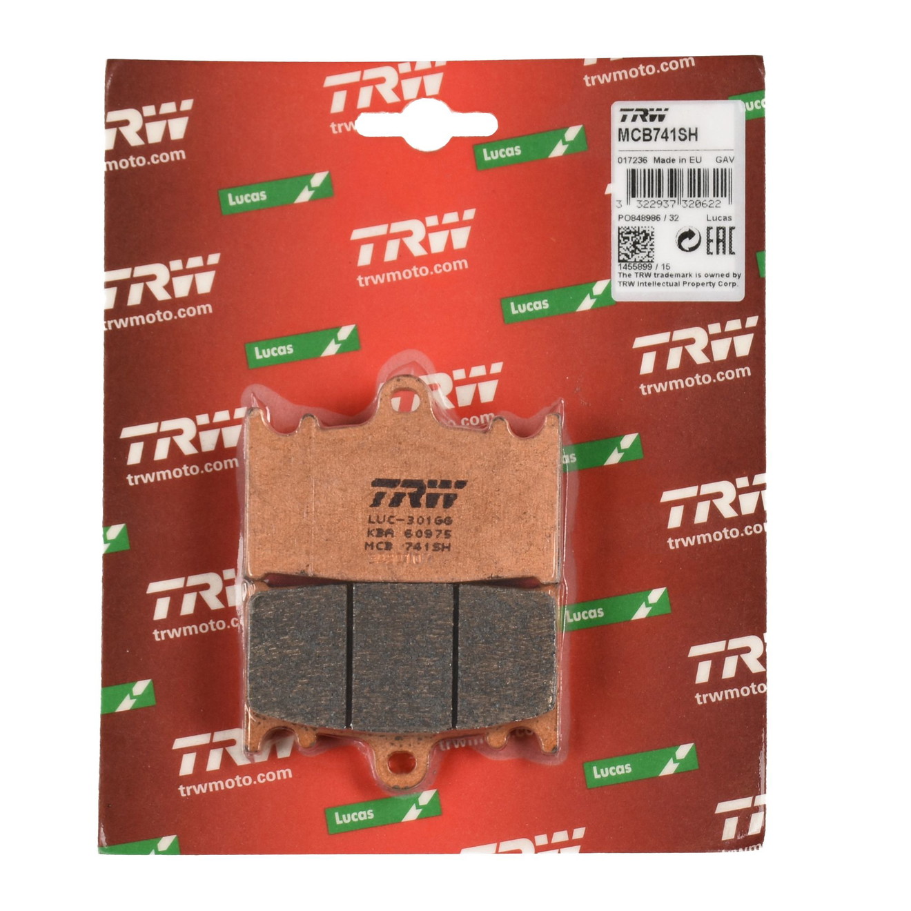TRW Bremsbelag Sinter Street