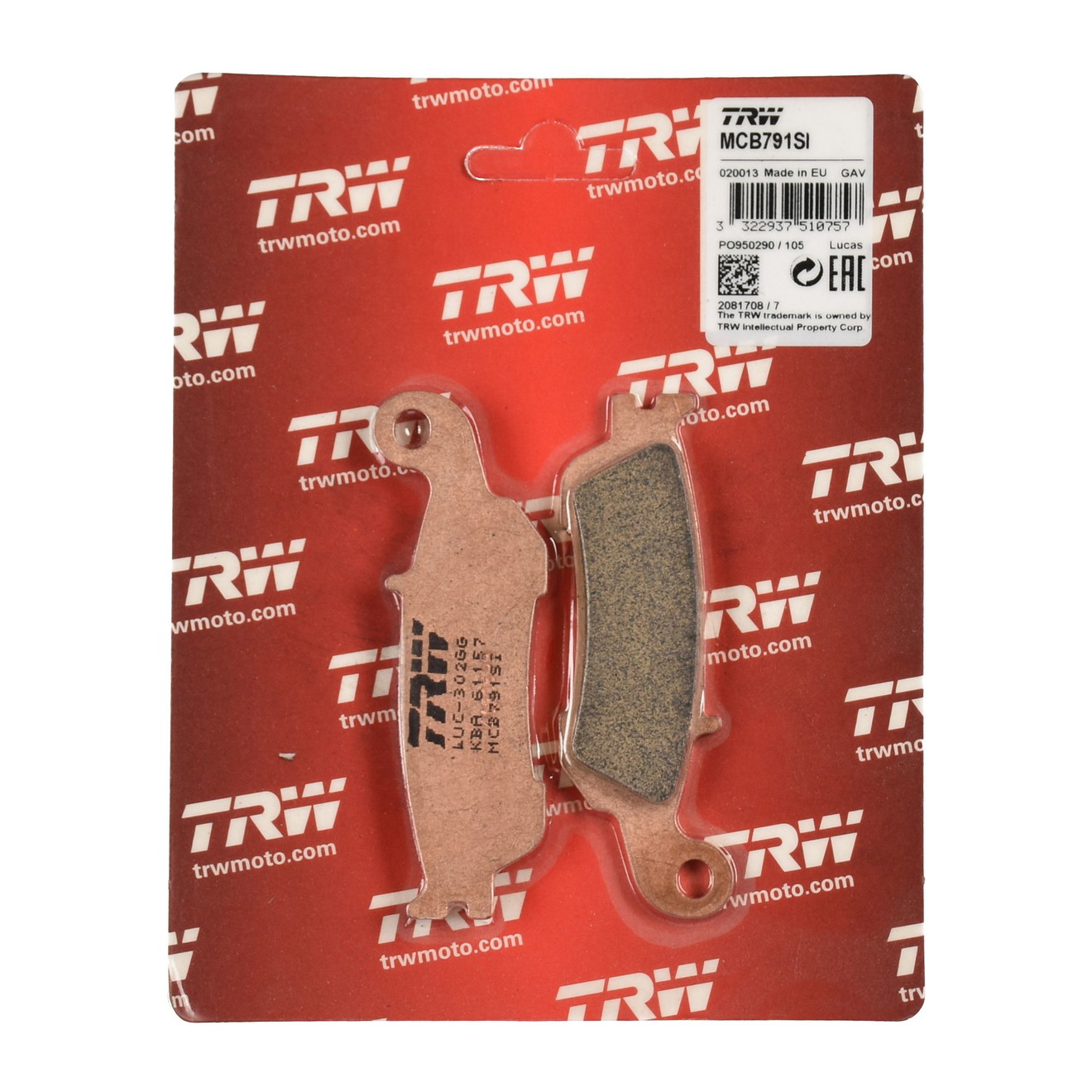 TRW Bremsbelag Sinter Offroad