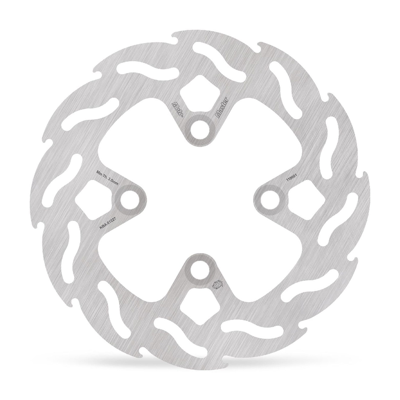 Moto-Master Bremsscheibe Flame hinten starr mit ABE