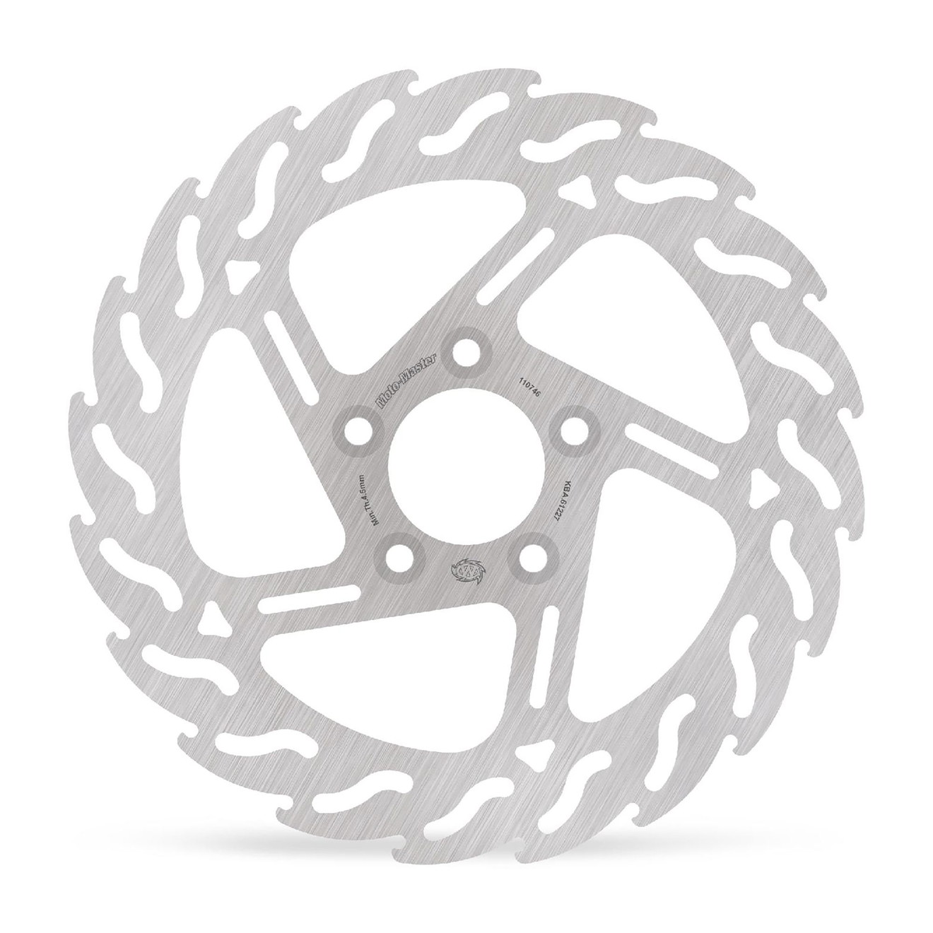 Moto-Master Bremsscheibe Flame hinten links starr mit ABE