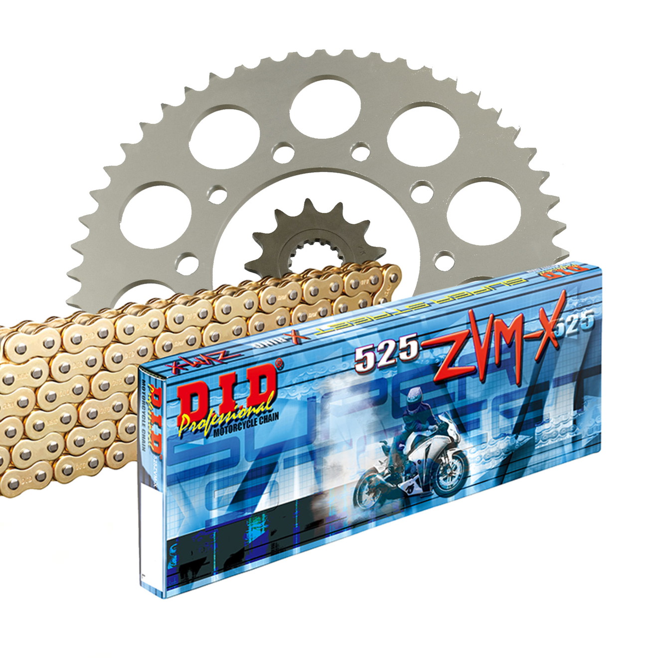 DID Kettensatz für Aprilia Mana 850 GT ABS 09-16 525 ZVMX