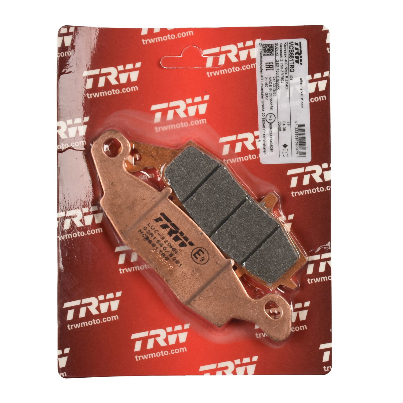 TRW Bremsbelag Sinter Racing ABE