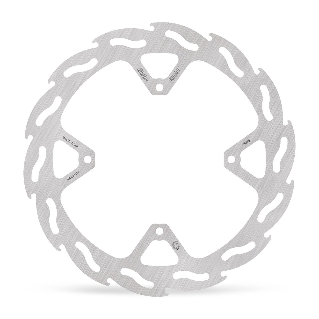 Moto-Master Bremsscheibe Flame hinten starr mit ABE