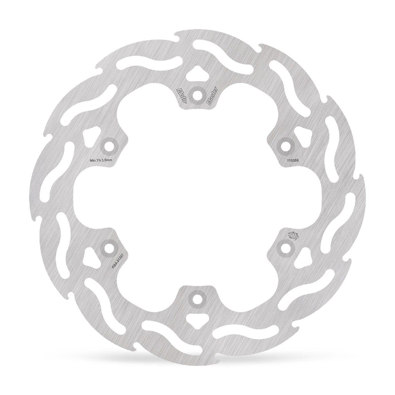 Moto-Master Bremsscheibe Flame hinten starr mit ABE
