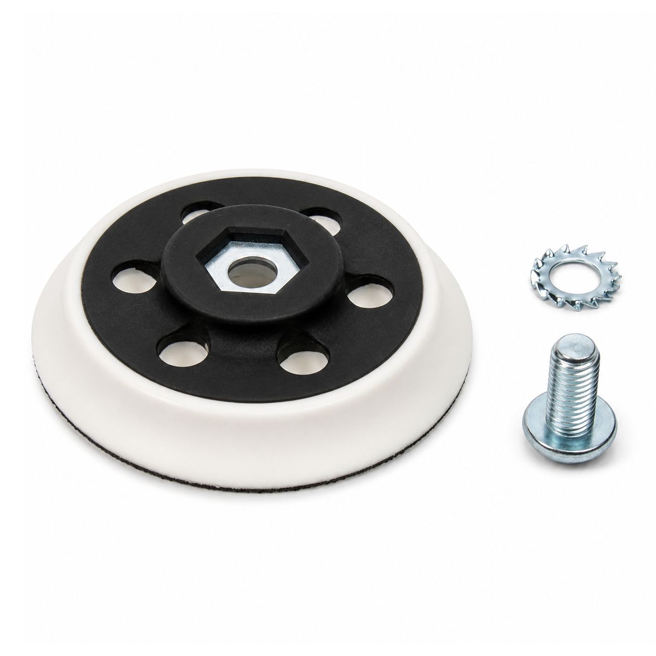 Support ShineMate 75mm DustDevil Multi-Trous 5/16"-24 pour Polisseuse Excentrique