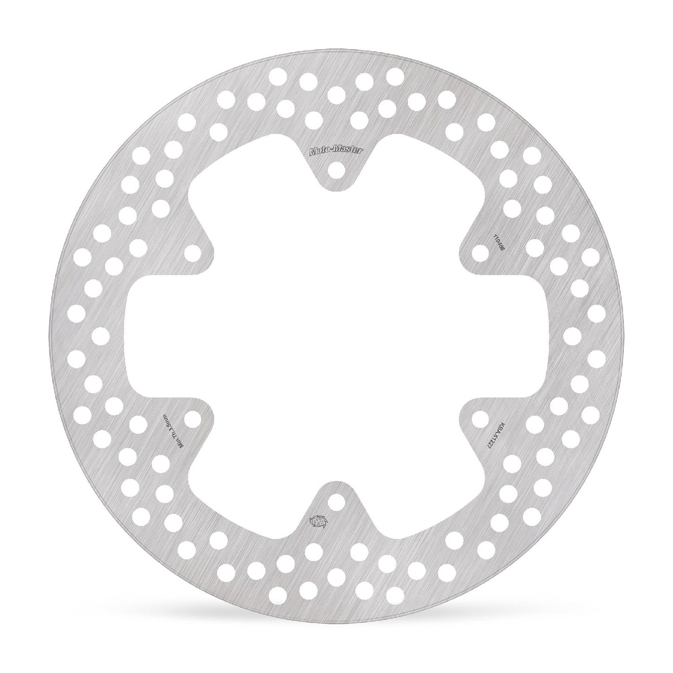 Moto-Master Bremsscheibe Halo hinten starr mit ABE