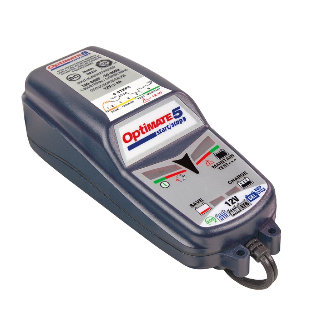 Optimate 5 6V/12V TM320 – intelligentes Batterieladegerät