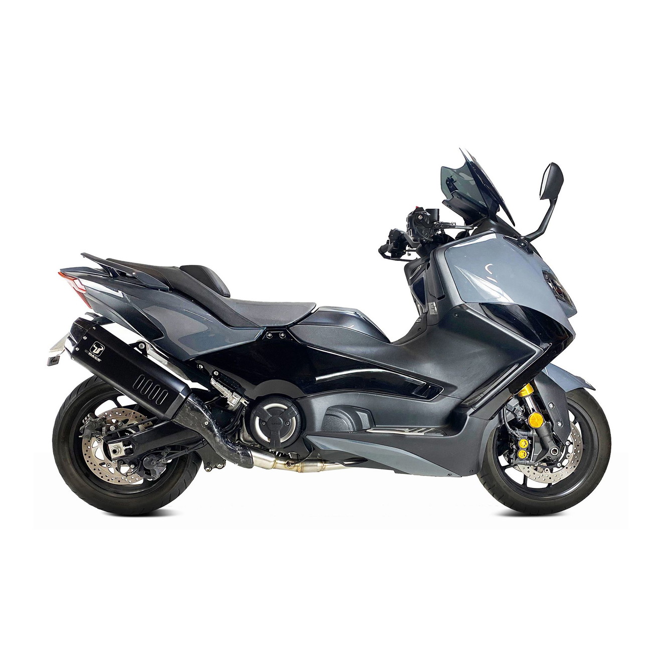 IXRACE Auspuff Titan Black