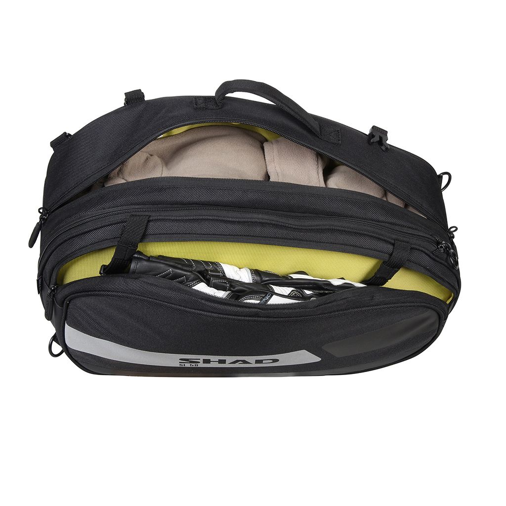 SHAD Satteltasche SL58 Maße: 18-21x47x29cm ca. 46-58 Liter