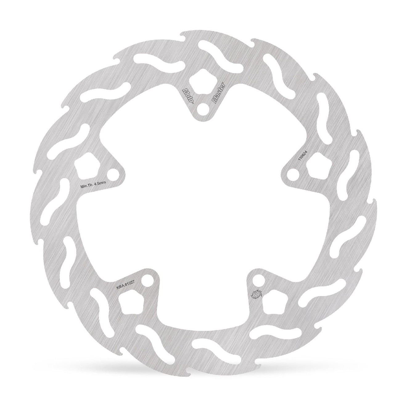 Moto-Master Bremsscheibe Flame hinten starr mit ABE