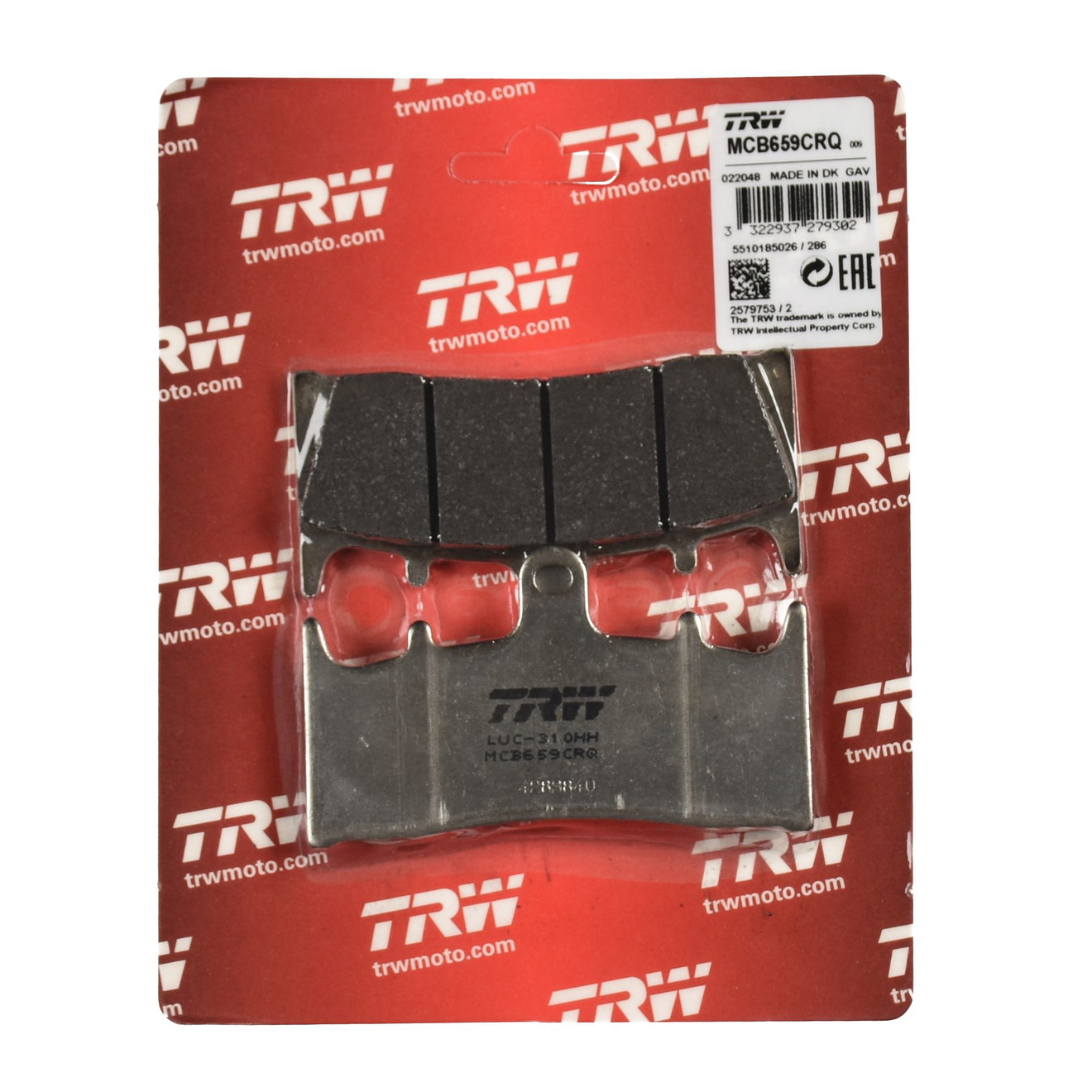 TRW Bremsbelag Hyper Carbon