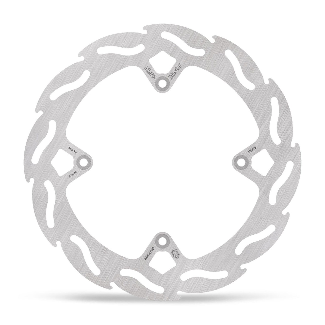 Moto-Master Bremsscheibe Flame hinten starr mit ABE Oversize 220 mm Ø