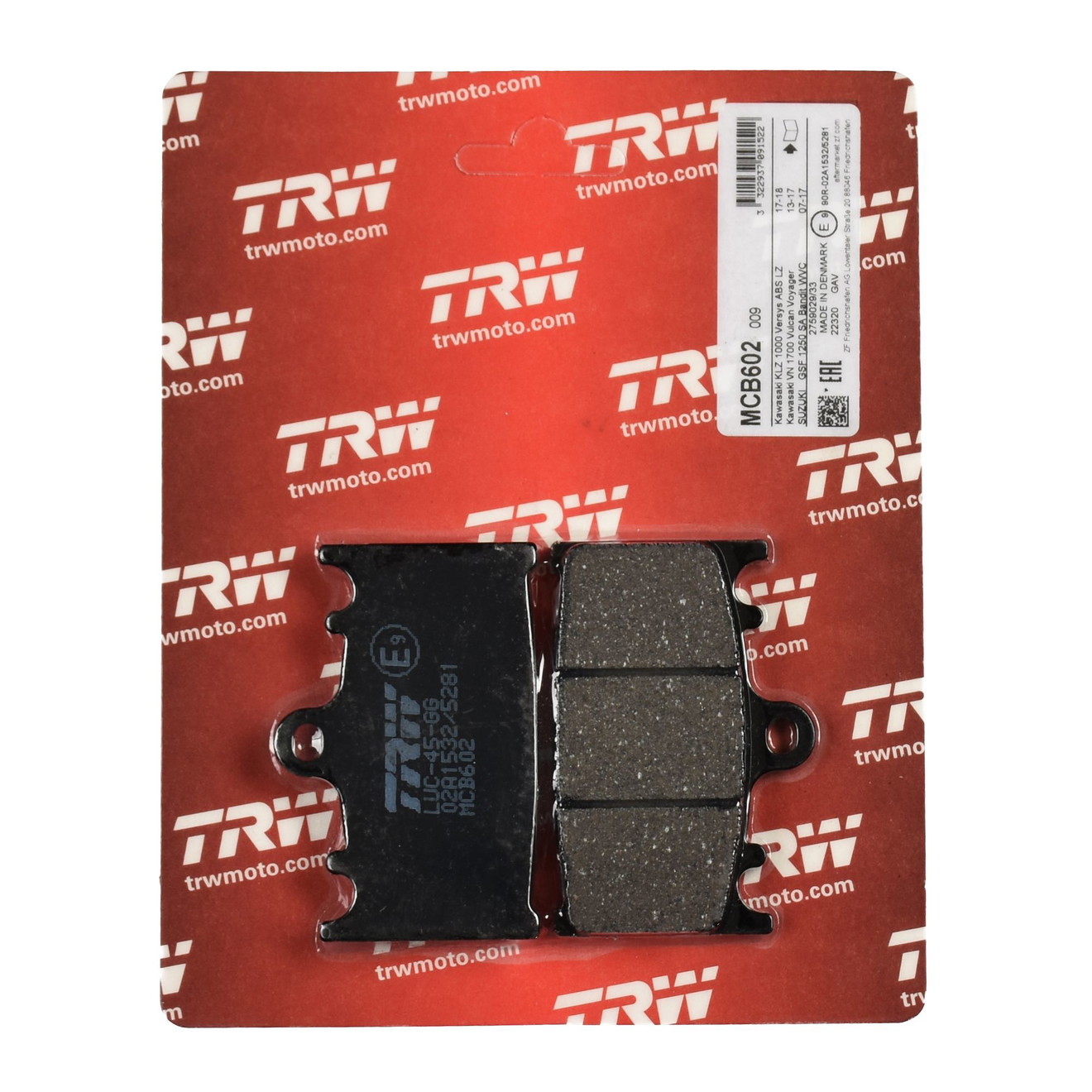 TRW Bremsbelag organisch MCB602