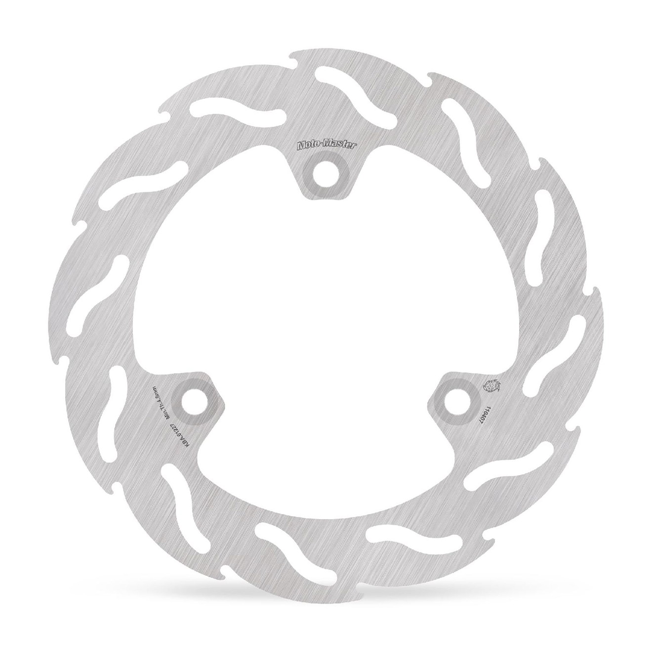Moto-Master Bremsscheibe Flame hinten starr mit ABE