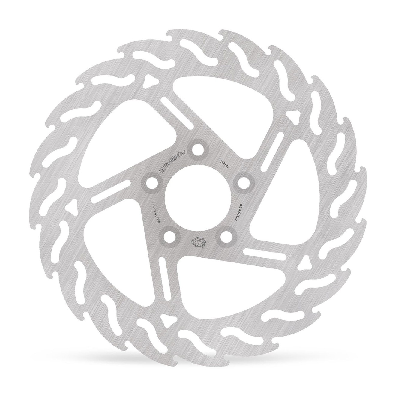 Moto-Master Bremsscheibe Flame hinten rechts starr mit ABE