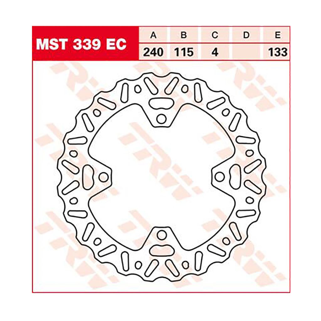 TRW Bremsscheibe Eco Offroad