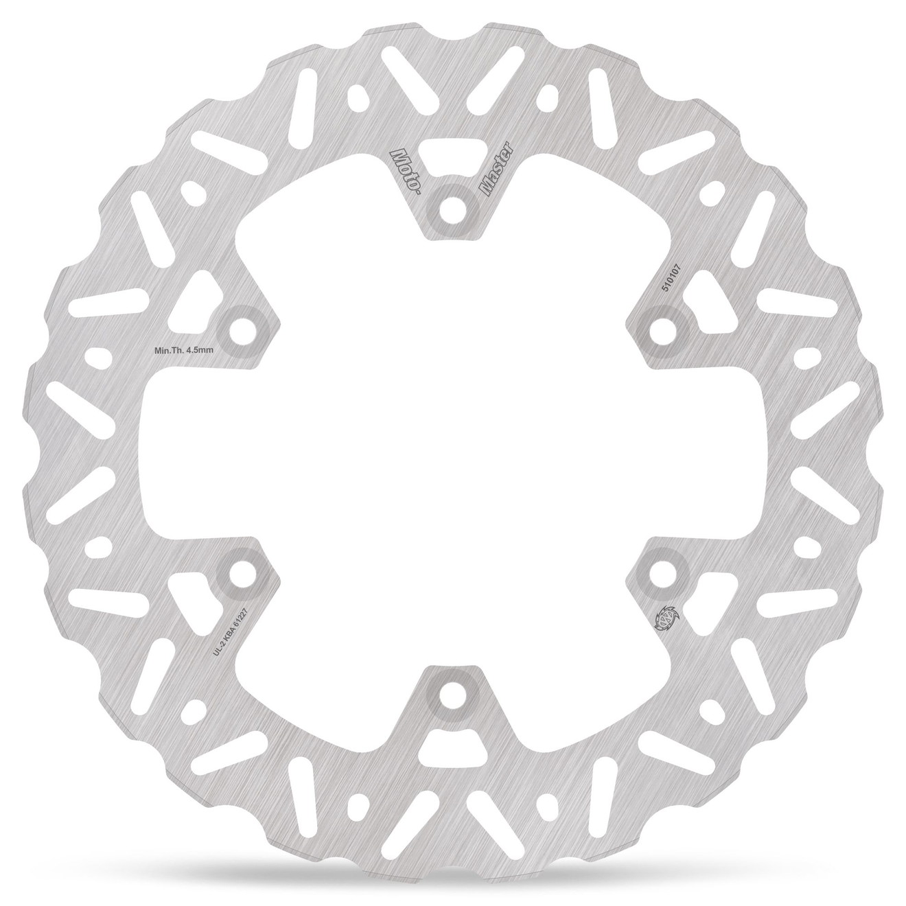 Moto-Master Bremsscheibe Nitro Road hinten starr mit ABE