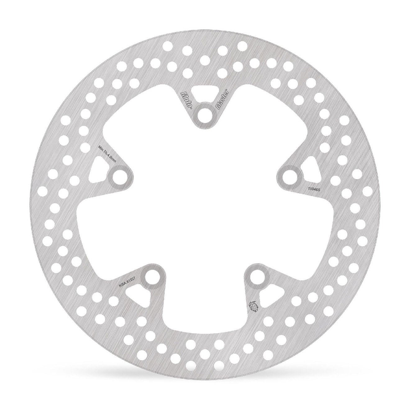 Moto-Master Bremsscheibe Halo hinten starr mit ABE