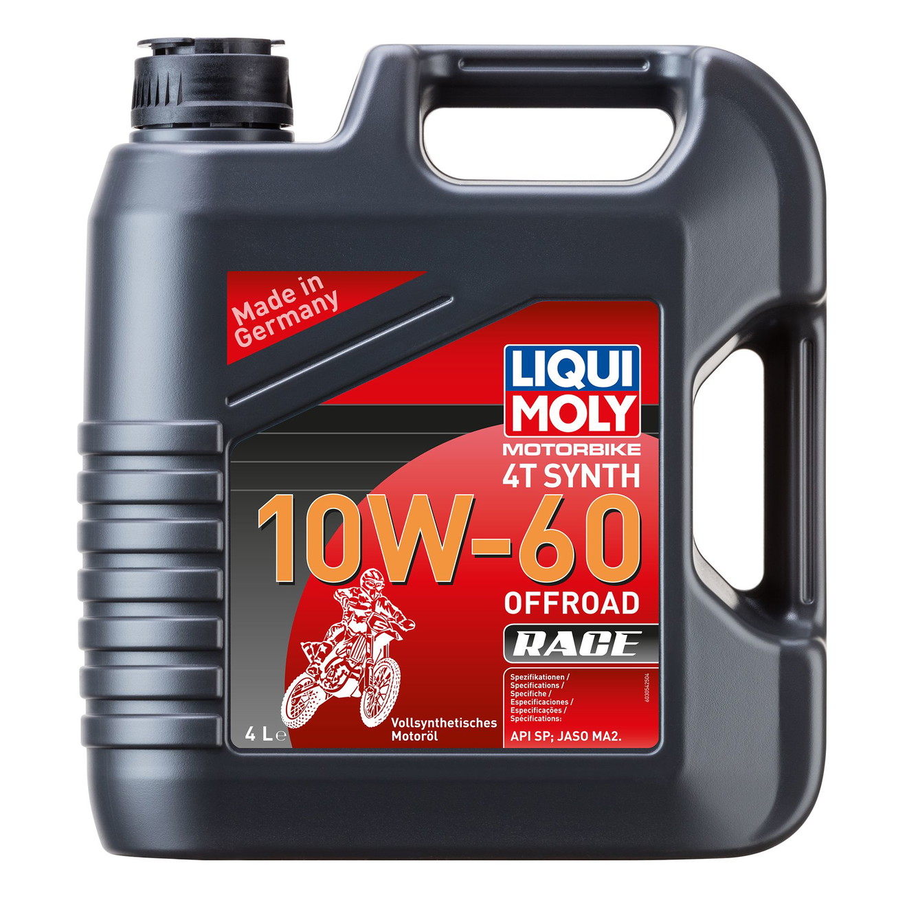 LIQUI MOLY Motoröl Motorbike 4T Synth 10W-60 Offroad Race 4l