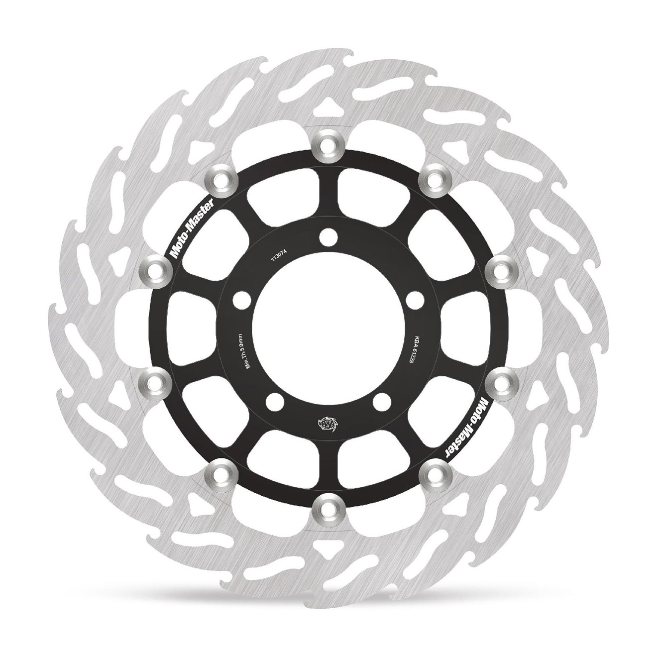 Moto-Master Bremsscheibe Flame vorn links schwim. Racing Flame - 5,5mm