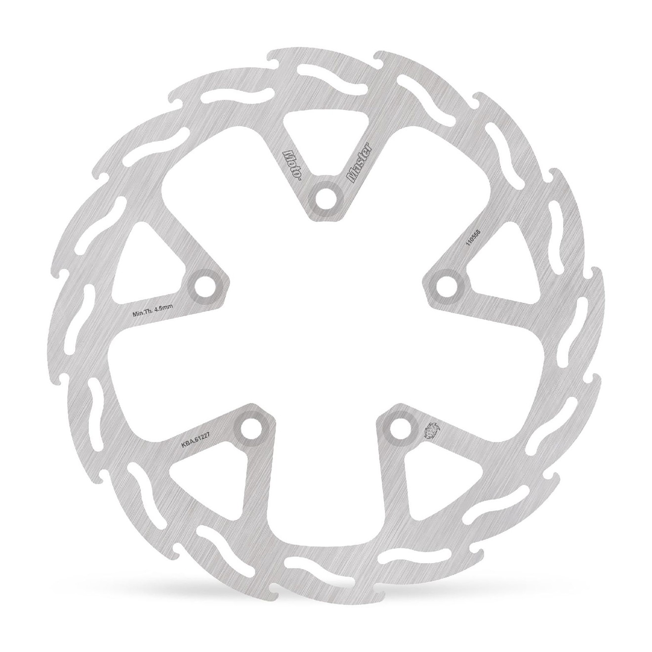 Moto-Master Bremsscheibe Flame hinten starr mit ABE