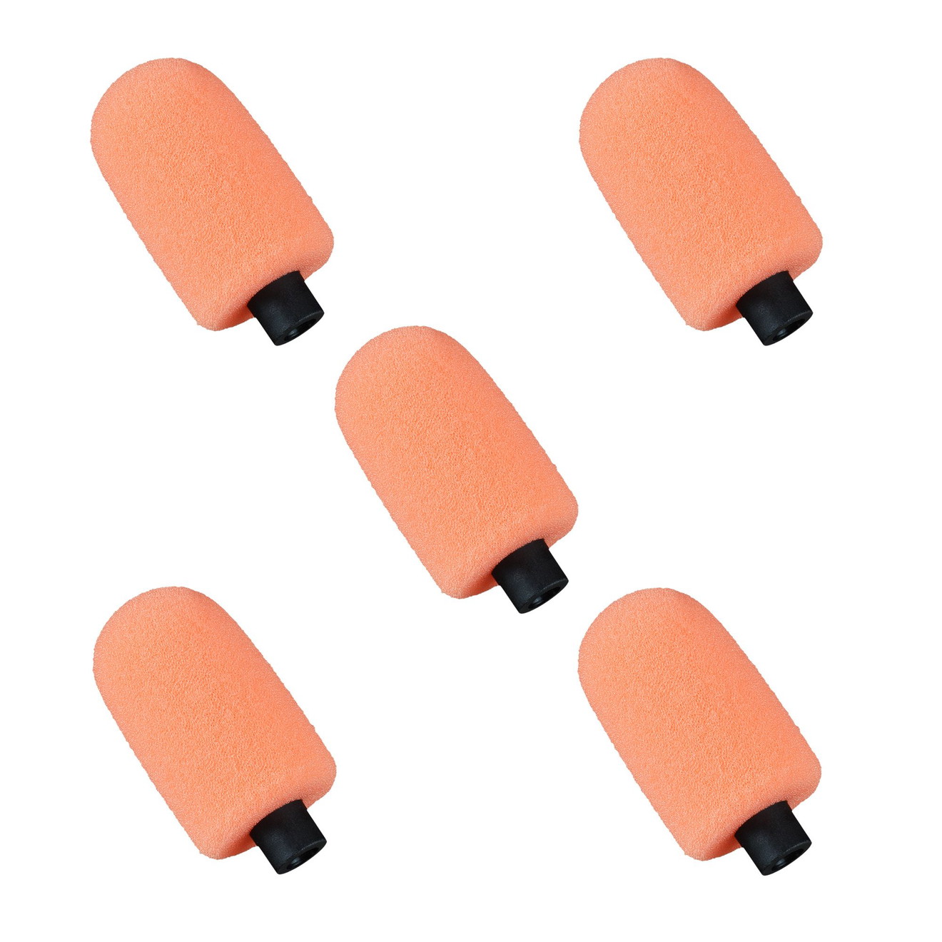 ShineMate Polijstpad Kegel Medium Cut Oranje 5 Stuks