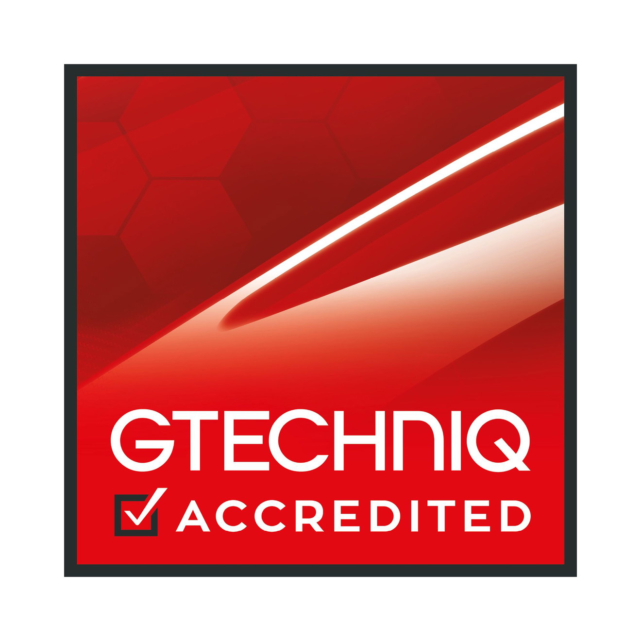 Gtechniq Schild 60x60cm "Gtechniq Internationaal Geaccrediteerde Detailer"