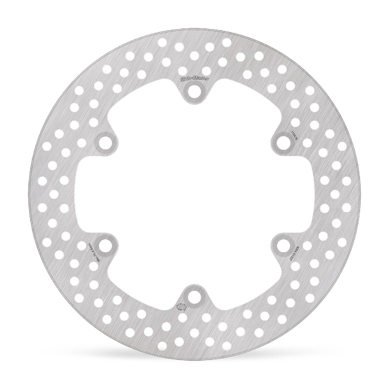 Moto-Master Bremsscheibe Halo hinten starr mit ABE