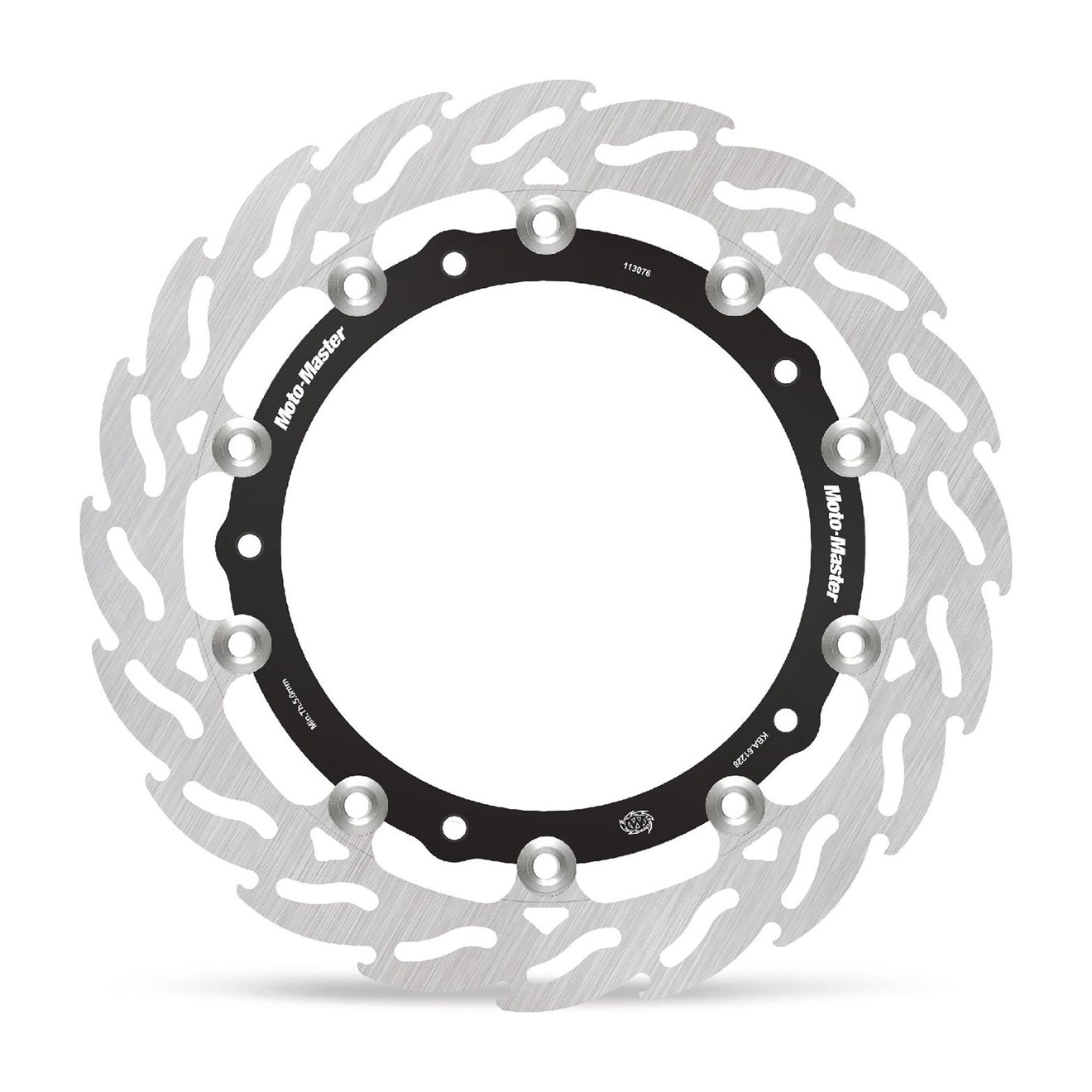 Moto-Master Bremsscheibe Flame vorn links schwim. Racing Flame - 5,5mm