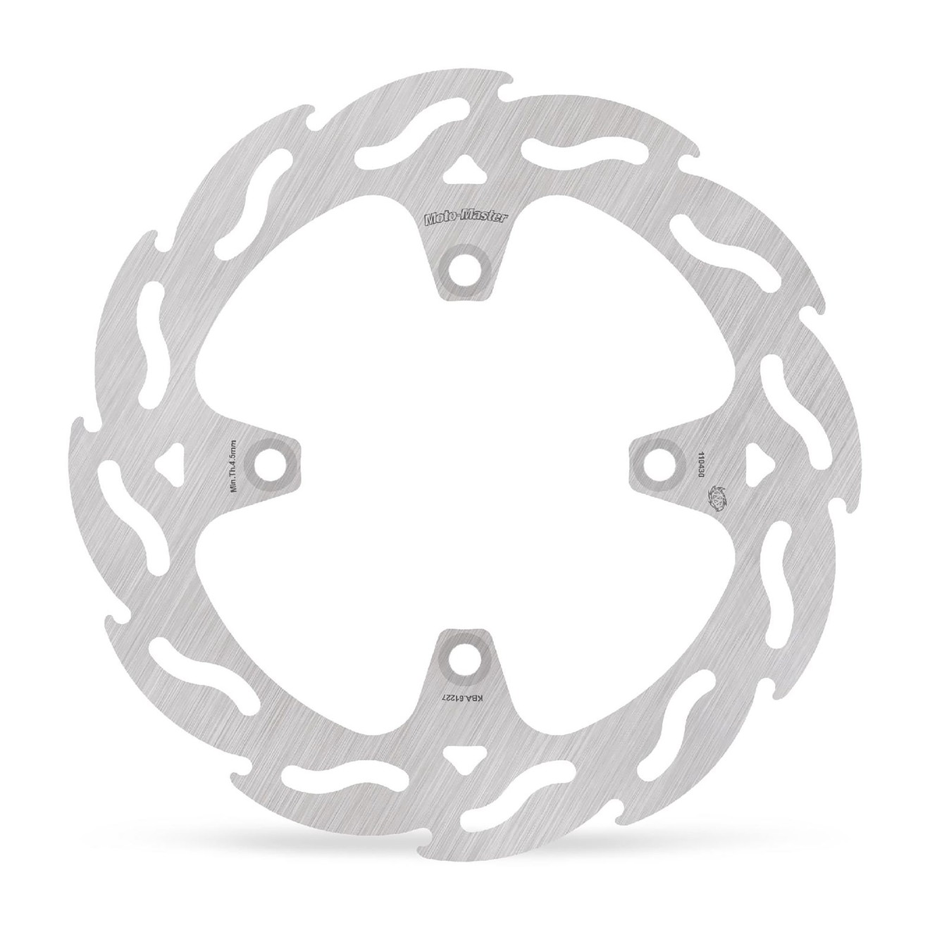 Moto-Master Bremsscheibe Flame hinten starr mit ABE
