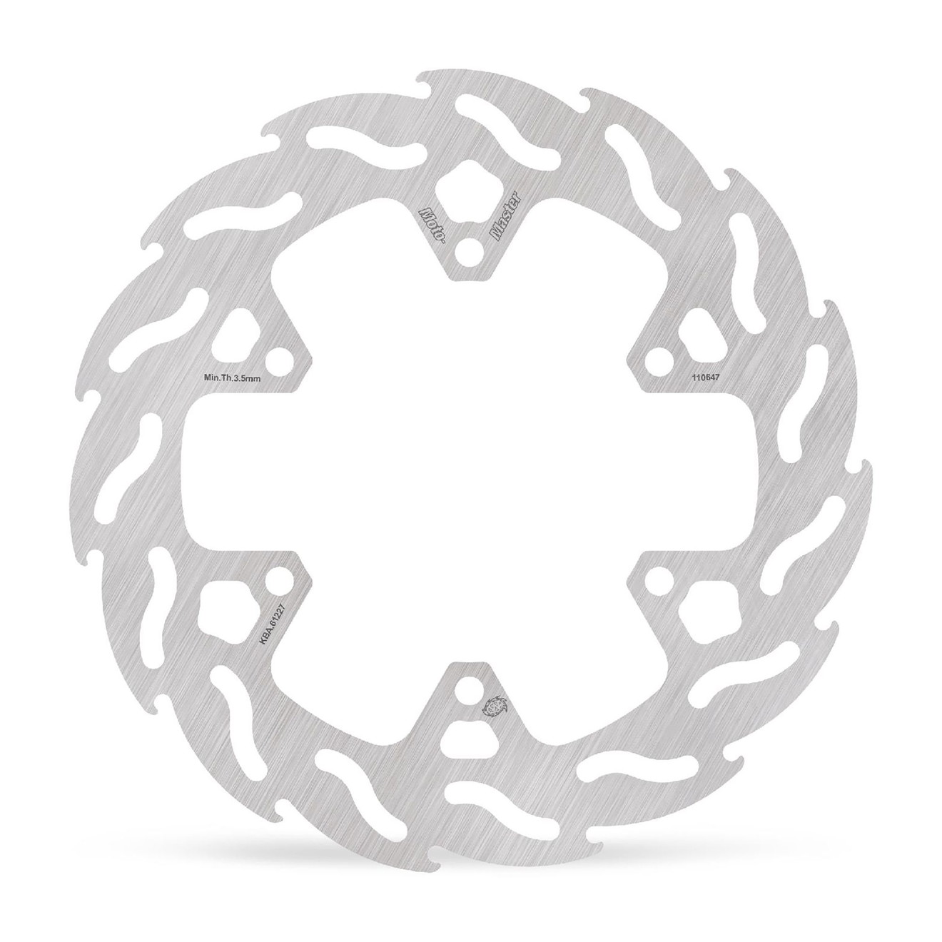 Moto-Master Bremsscheibe Flame hinten starr mit ABE