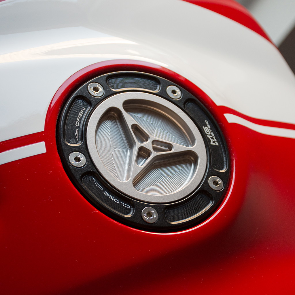 MG-Biketec Austria Tankdeckel titan