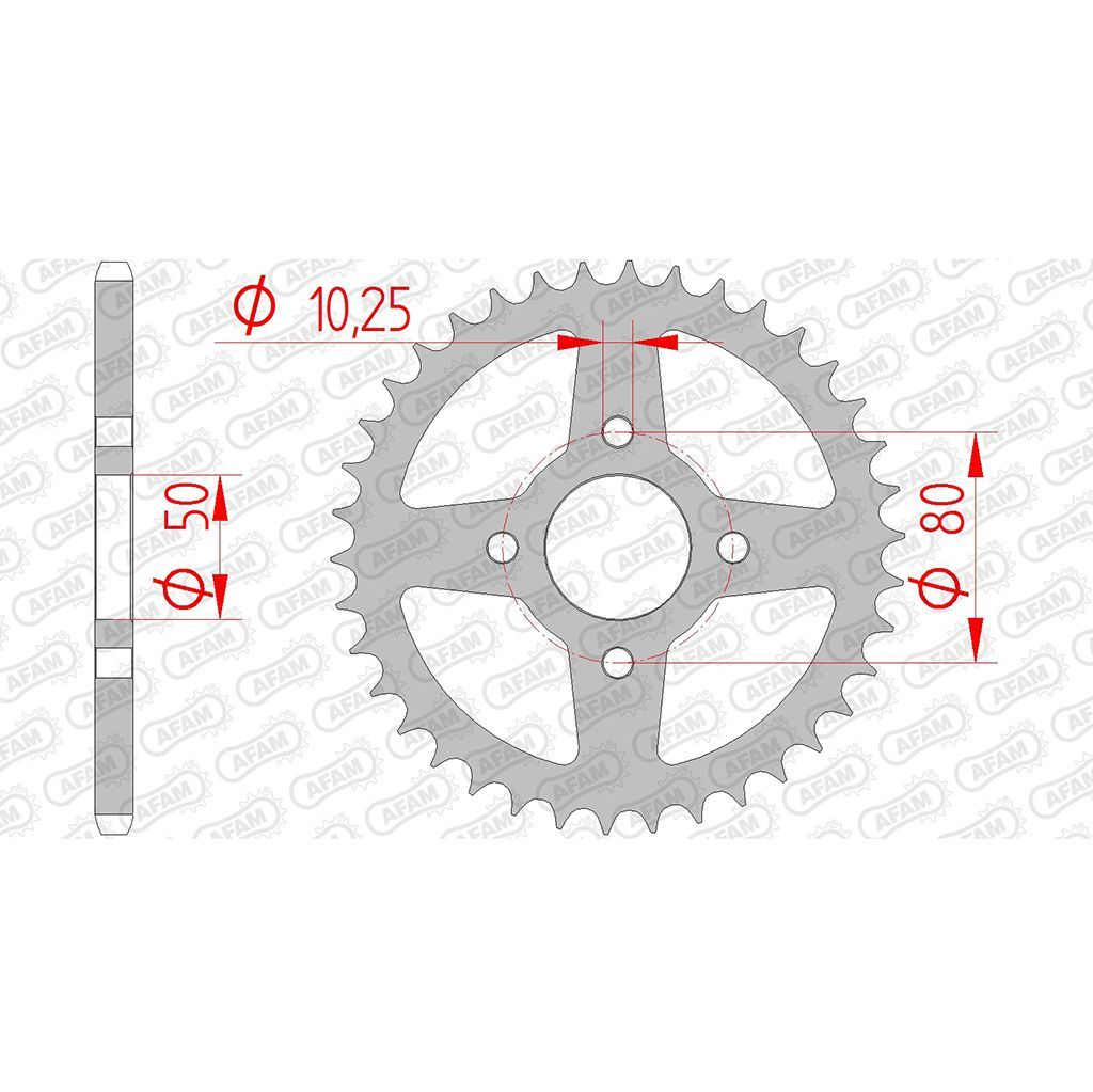 Esjot Kettenrad 92218-30 STAHL #520 30 Zähne