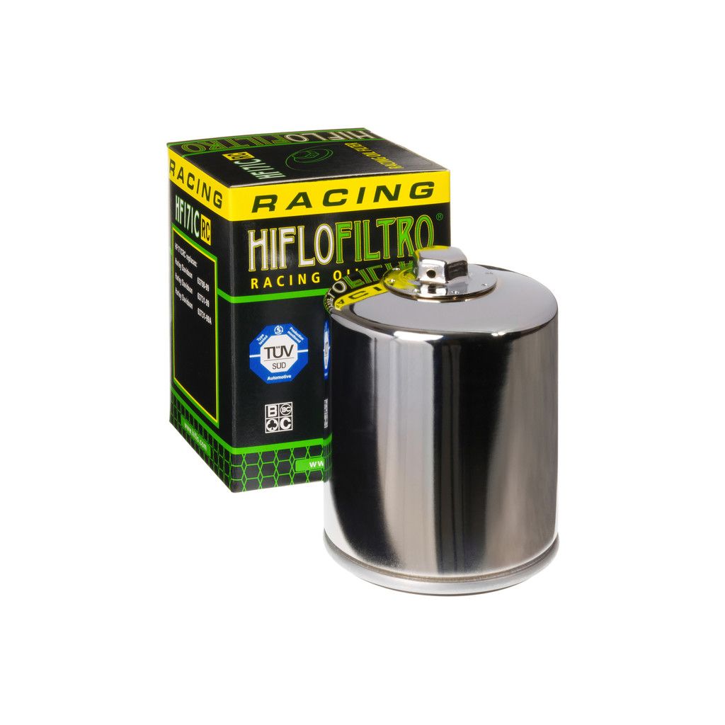Hiflo Ölfilter Chrom Racing Ölfilter HF171CRC
