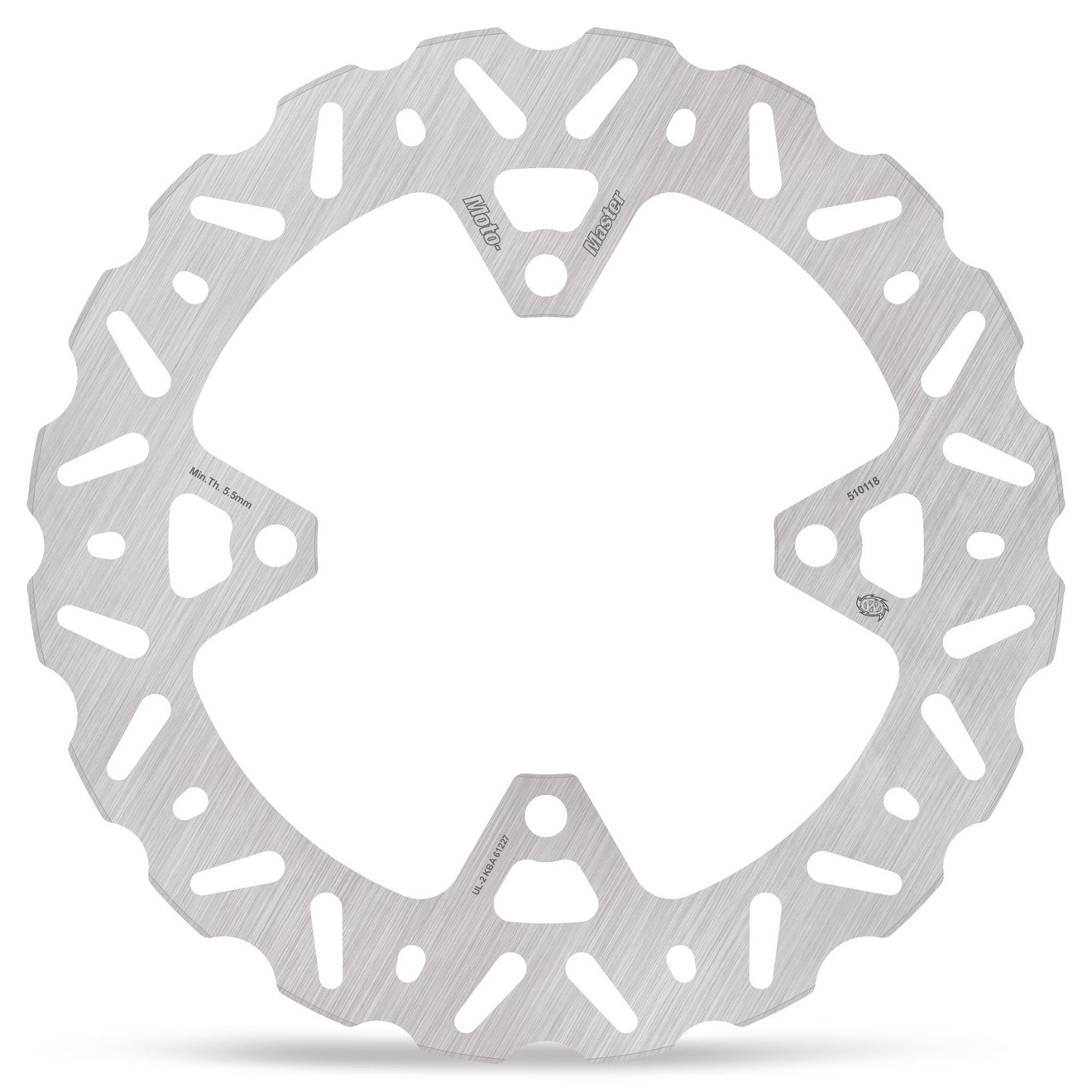 Moto-Master Bremsscheibe Nitro Road hinten starr mit ABE